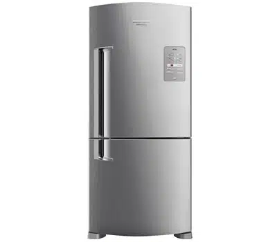 1 - Geladeira Inverse Inox Frost Free BRASTEMP BRE80AK