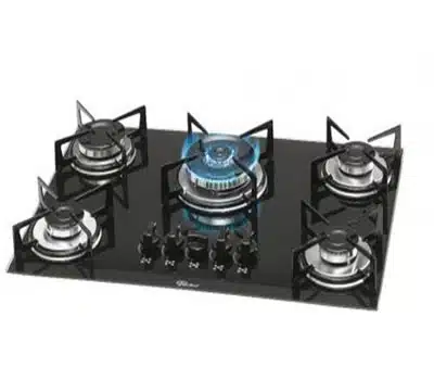 4 - Cooktop 5 Bocas a Gas FISCHER 5Q TC