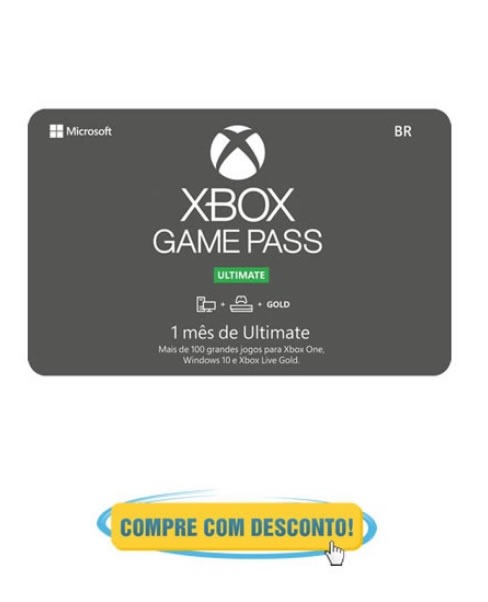 Gift Card Digital Xbox Cupom Mestre