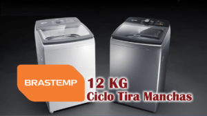 Lavadora Brastemp 12kg Ciclo Tira Manchas