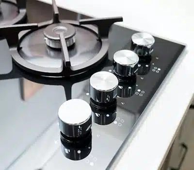 Material dos Cooktops 5 Bocas a Gás