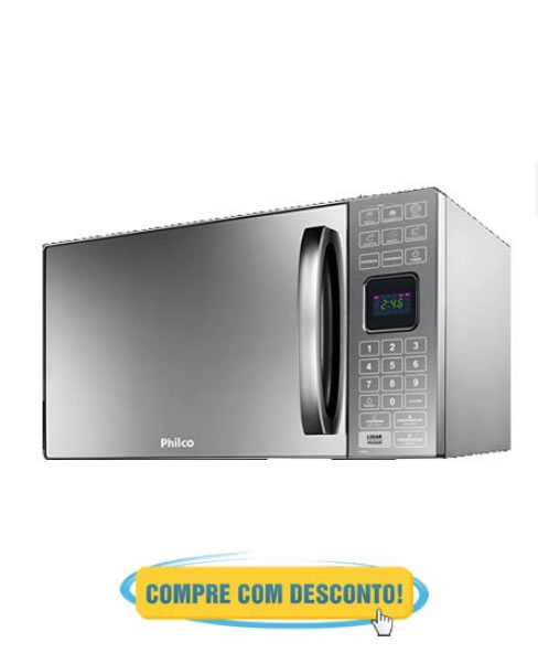 Microondas 25L Espelhado Pme25 Philco