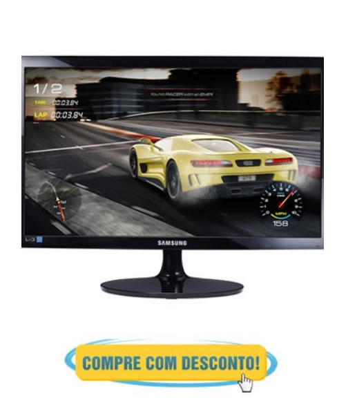 Monitor LED 24 Samsung Cupom Mestre