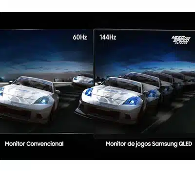 Taxa de Atualização Monitor Curvo