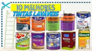 10 Melhores Tintas Laváveis