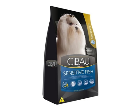 Cibau - para Cães Adultos Raças Mini sabor Salmão Melhores Rações Para Cachorro