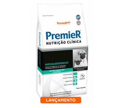 Premier - Nutrição Clínica para Cães Hipoalergênico Melhores Rações Para Cachorro