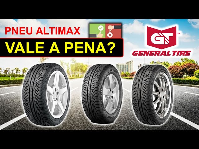 Pneu Altimax General Tire Bom Cupom Mestre