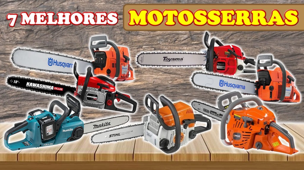7 Melhores Motosserras do Mercado no Brasil - Cupom Mestre
