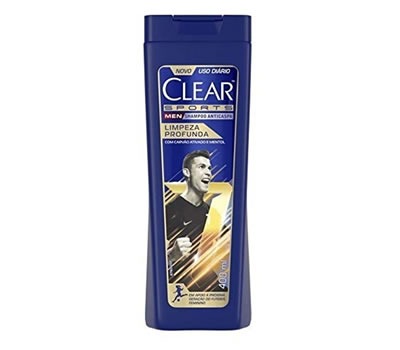 2 - Shampoo Sports Men Limpeza Profunda CLEAR