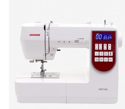 6 - Máquina de Costura JANOME DM7200