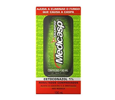 8 - Shampoo Anticaspa com Cetoconazol MEDICASP