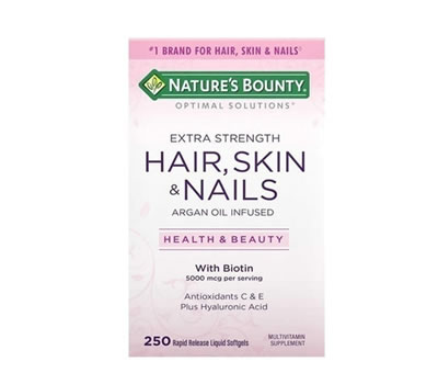 2 - Hair Skin And Nails NATURE'S BOUNTY