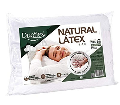 4 - Travesseiro Duoflex Natural Latex DUOFLEX