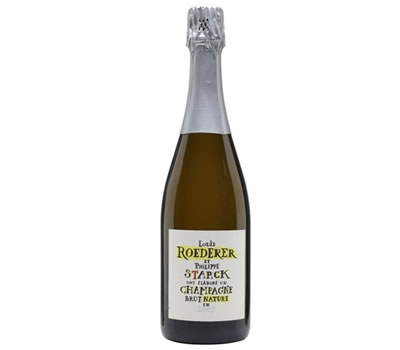 5 - Champagne Brut Nature (Philippe Starck) LOUIS ROEDERER