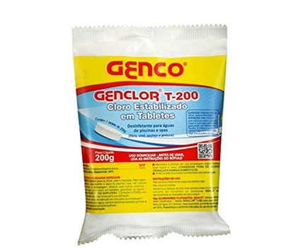 9 - Cloro para Piscina T-200 GENCO