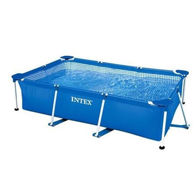 6 - Piscina Estruturada Retangular INTEX