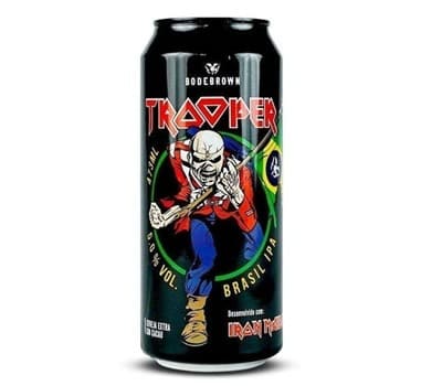 9 - Cerveja Artesanal Iron Maiden The Trooper BODEBROWN