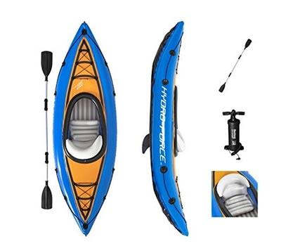 2 - Caiaque Inflável Hydro Force Cove Champion Kayak BESTWAY