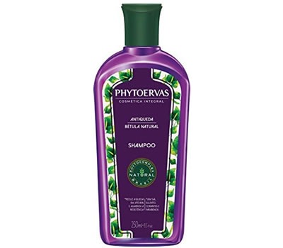 2 - Shampoo Antiqueda Bétula Natural PHYTOERVAS