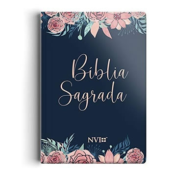 8 - Bíblia NVI - Especial - Rosas GEOGRÁFICA EDITORA