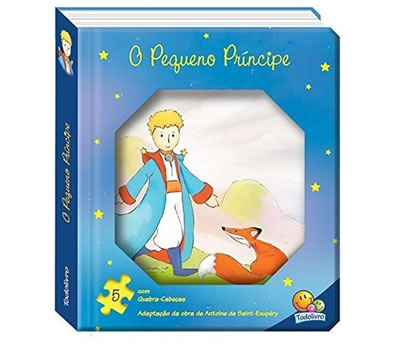 2 - Pequeno Príncipe Janelinha Lenticular Minha Aventura em Quebra-cabeças TODOLIVRO