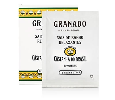3 - Sais de Banho Terrapeutics Castanha do Brasil GRANADO