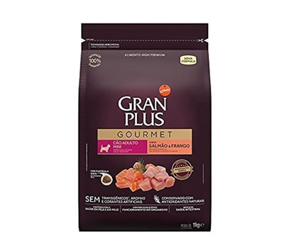 1 - Ração Super Premium Gourmet GRAN PLUS