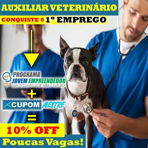 Auxiliar Veterinário Curso Completo Online