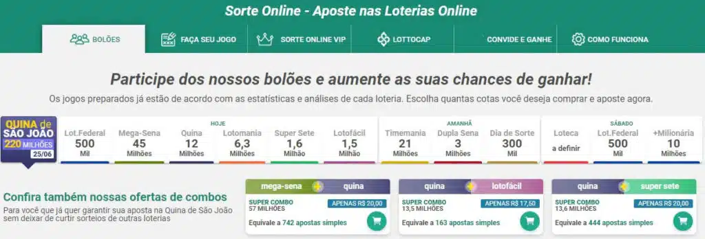 Como Jogar na Loteria Online