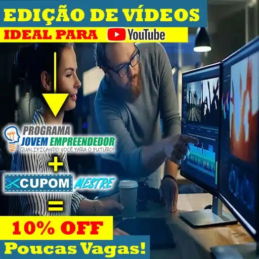 curso Edição de Vídeos Ideal para Youtube