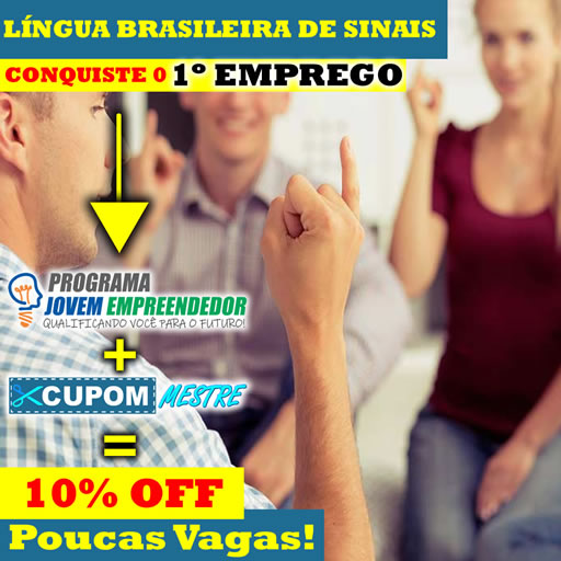 curso Lingua Brasileira de Sinais