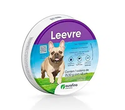 2 - Coleira Antipulgas Leevre OUROFINO