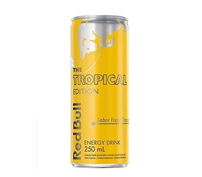 4 - Energético Red Bull Tropical Edition