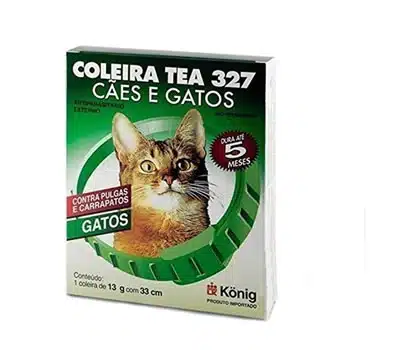 7 - Coleira Antipulgas Tea 327 KÖNIG