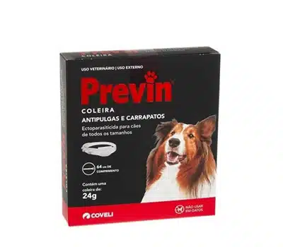 8 - Coleira Antipulgas Previn COVELI