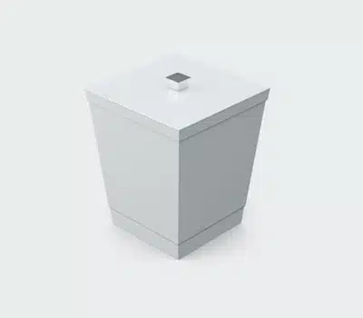 lixeiras para banheiro com Tampa Manual