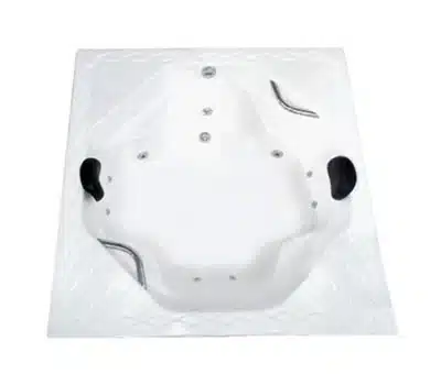 4 - Banheira de Hidromassagem BANHEIRAS BOM BANHO Dupla Suíça