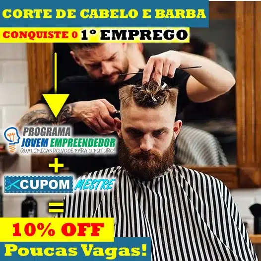 cursos Corte de Cabelo e Barba completo