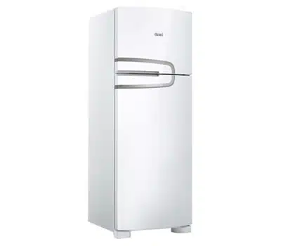 7 - Geladeira Consul Frost Free Duplex 340 Litros Branca com Prateleiras Altura Flex