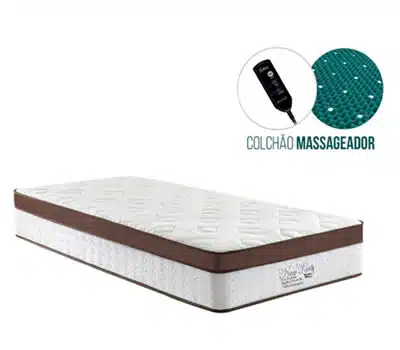 2 - Colchão Magnético Solteiro ANJOS New King Massageador