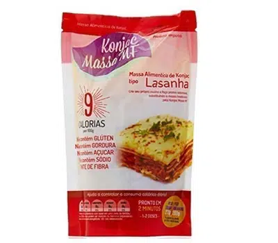 2 - Massa de Lasanha Zero Carboidrato KONJAC