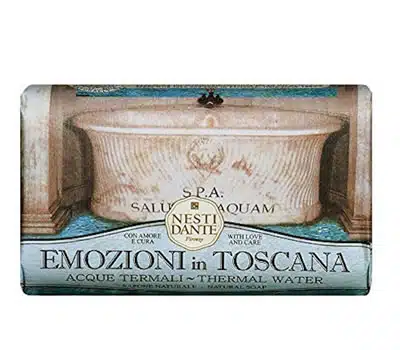 2 - Sabonete em Barra NESTI DANTE Emozioni in Toscana Águas Termais 