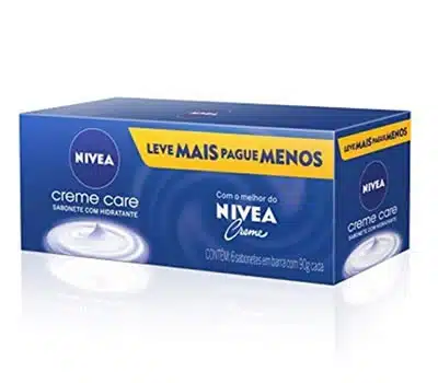 7 - Sabonete em Barra NIVEA Creme Care 