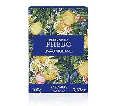9 - Sabonete em Barra PHEBO Limão Siciliano 