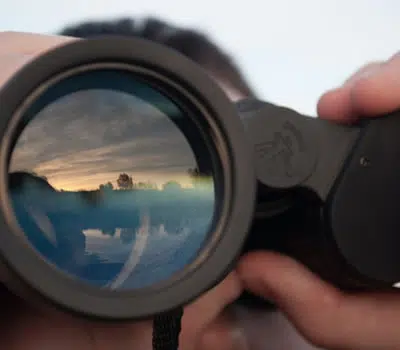 Ampliação dos Binóculos