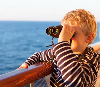 Indicação dos Binóculos