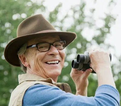 Lentes Oculares dos Binóculos
