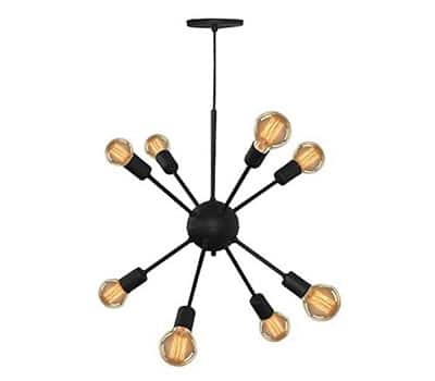 2 - Lustre para Sala Moderno Sputnik MUNDIAL LUZ