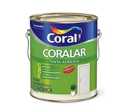 3 - Tinta Acrílica Coralar CORAL